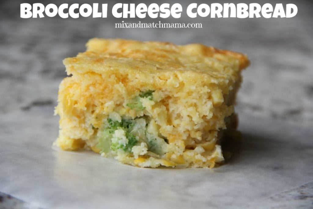 Broccoli Cheese Cornbread