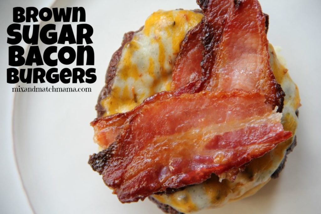Brown Sugar Bacon Burgers