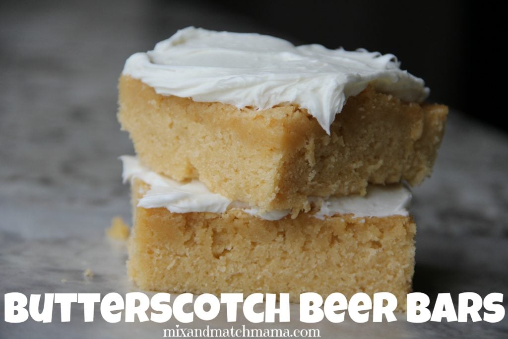 Butterscotch Beer Bars