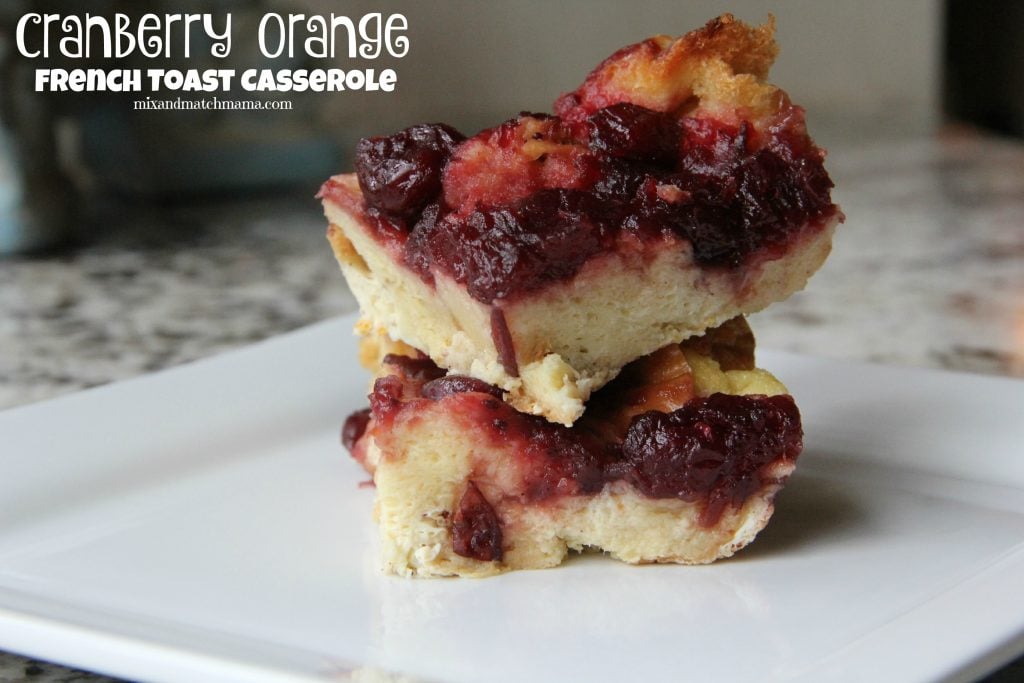 Cranberry Orange reakfast Casserole