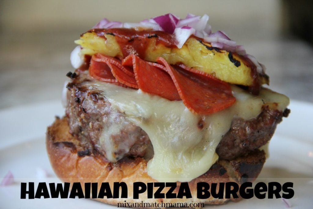 Hawaiian Pizza Burgers
