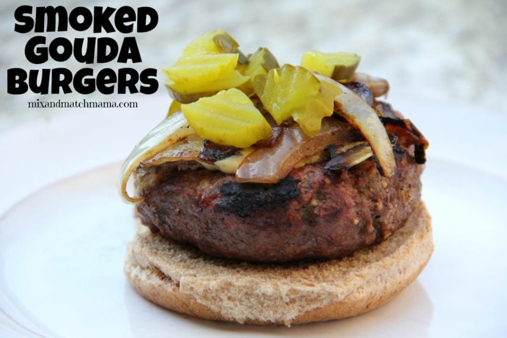 Smoked Gouda Burgers