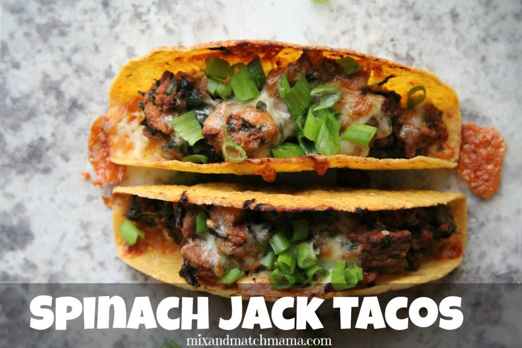 Spinach Jack Tacos