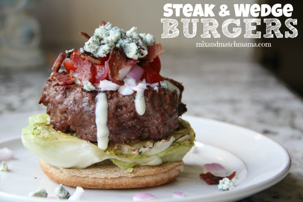 Steak & Wedge Burgers