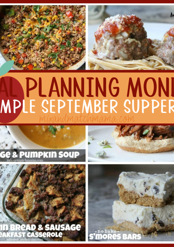 Meal Planning Monday #576