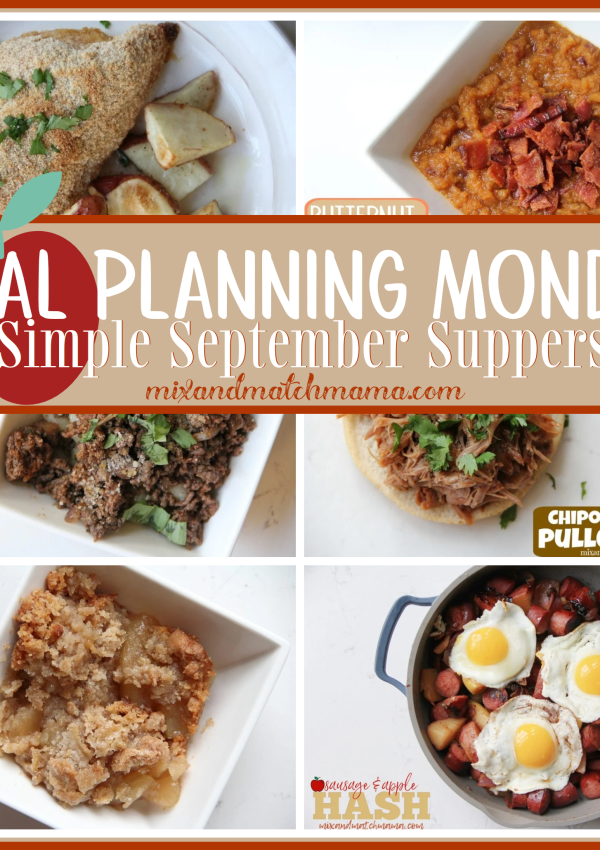Meal Planning Monday #575