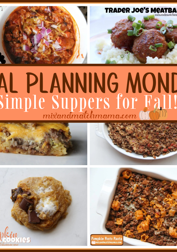 Meal Planning Monday #578